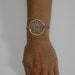 Native American Turquoise Dreamcatcher Bracelet, Native American Inspired Bracelet