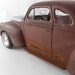 1941 Plymouth 1/24 scale model sedan in brown