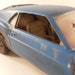 1970 Boss Mustang 1/24 scale model car in blue