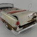 1955 Chevrolet 1/24 scale model car in red and white
