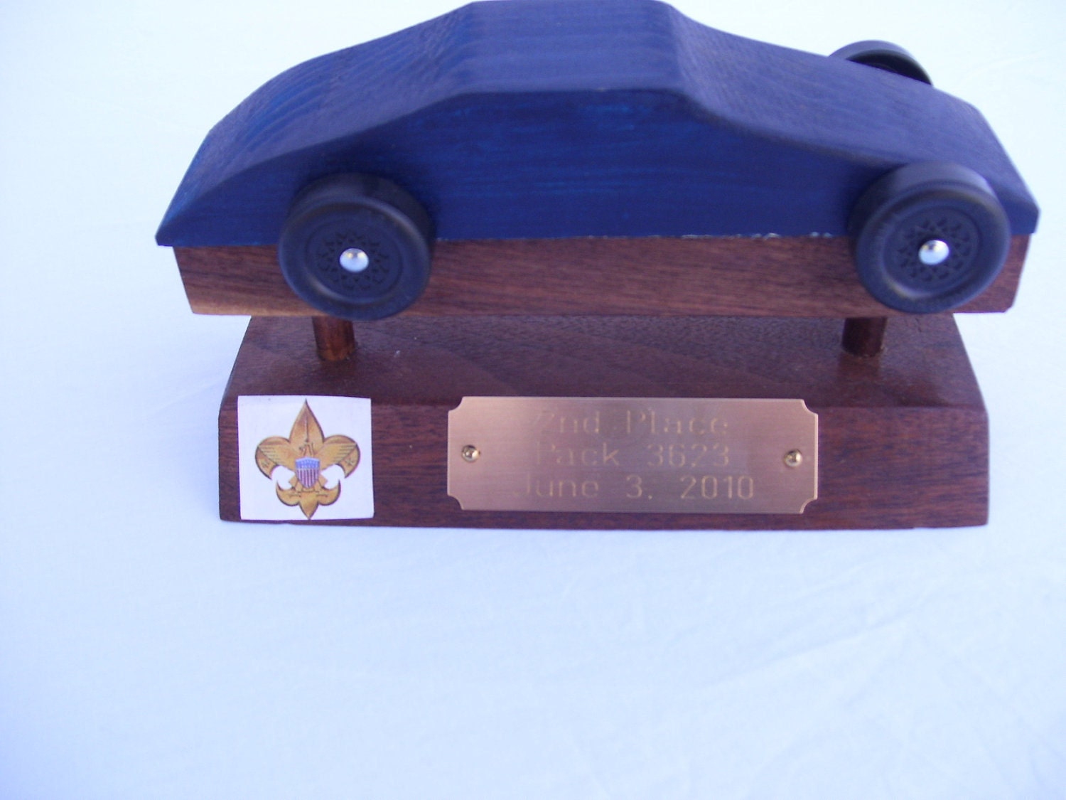 Cub Scout Pinewood Derby Display Stand