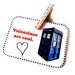 Printable Valentines 4 Doctor Who Inspired Valentine's Day Cards. "Valentines are cool." Digital PDF Download