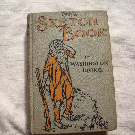 Antique The Sketch Book by Washington Irving Early by Terrorskink