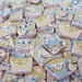 MOSAIC Tiles - Lyria Teal PAISLEY Blue and Green - Broken China 100 Tiles