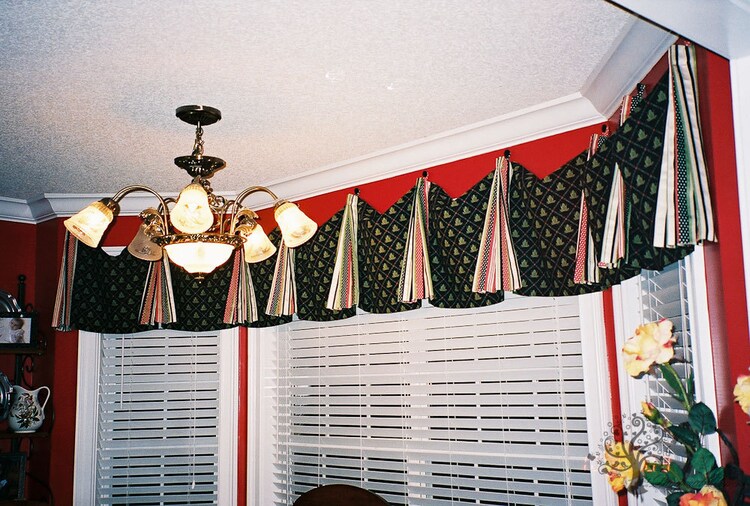 CUSTOM PLEATED VALANCE Your Fabric by PamperedPillows on Etsy