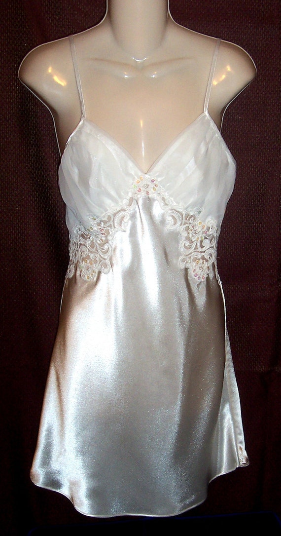 Vintage Victorias Secret Nightgown Chemise Nightie