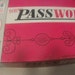 Vintage 1966 Milton Bradley Password Game states New on front of box Complete w Original Box Now ONLY 6 USD