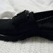 Vintage Ladies Loafers Leather/Fabric Osvaldo Pericoli Size 5.5 Only 5 USD