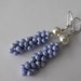 Czech Glass Swarovski Pearl Sterling Silver Earrings