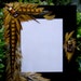 SALE Artistic Picture Frame - "Eye Of The Tiger" - 8 x 10 Frame Embellished With Feathers and Jewels