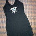 Vintage 1920 Swimsuit Black wool