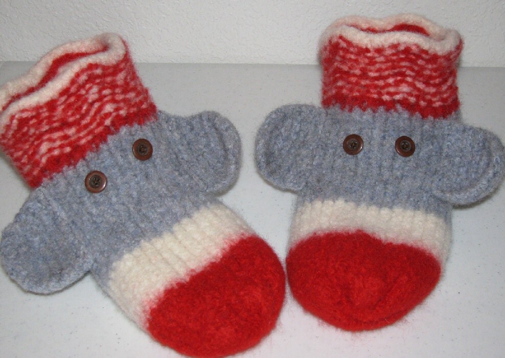 Knifty Knitter Pattern Sock Monkey Slippers Boye Knitting