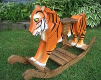 Rocking tiger | Etsy