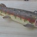 Vintage Mikko Golden Trout Folk Art Ice Fish Spearing Decoy-Ice Fishing lure collectible