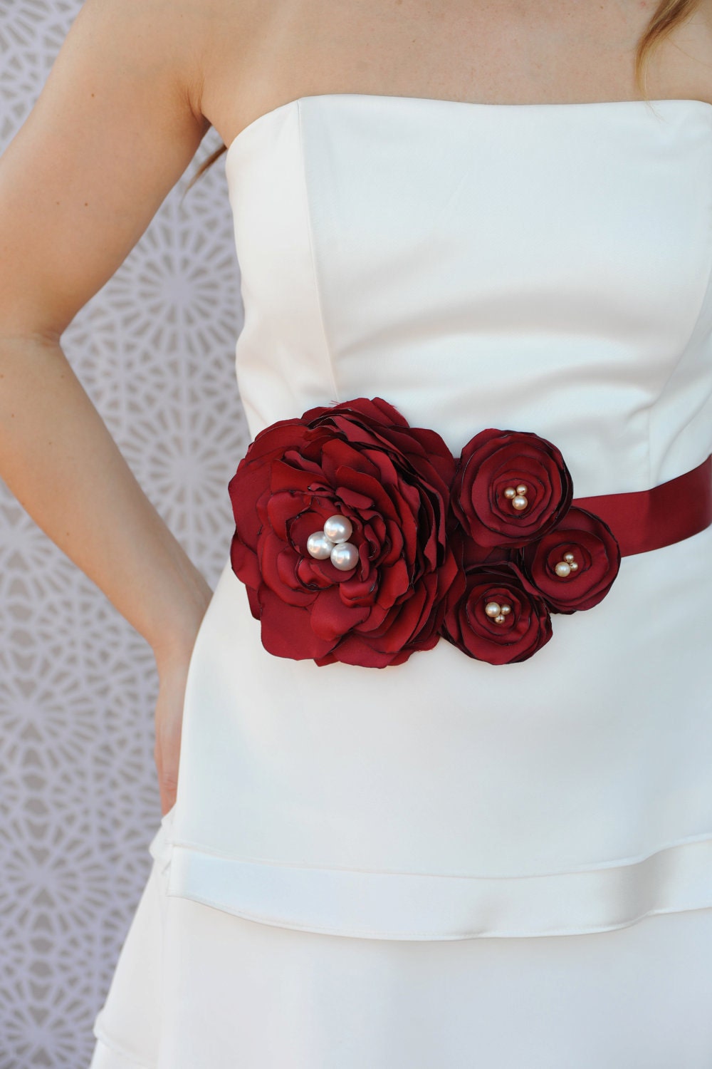 Bridal sash Wedding Dress Sash Bridal Belt by ...