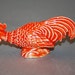 Orange Fighting Rooster made by a kid