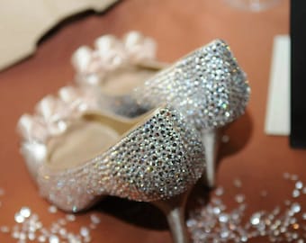 swarovski wedding shoes