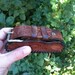 Leather box made out of an old belt