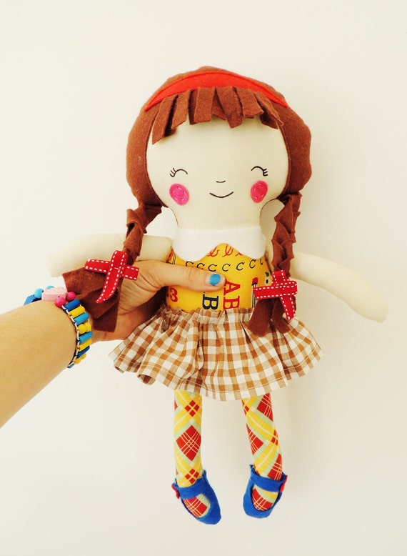 patchwork rag doll