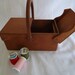 Reserved for Dana Wooden sewing box