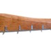 Live Edge Cherry Coat Rack - 5 Hook - Cherry Wood - One-of-a-kind - Modern