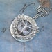 Silver Winged Owl Locket