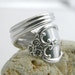 Wrapped Spoon Ring, Silverware Jewelry, Southern Splendor 1962