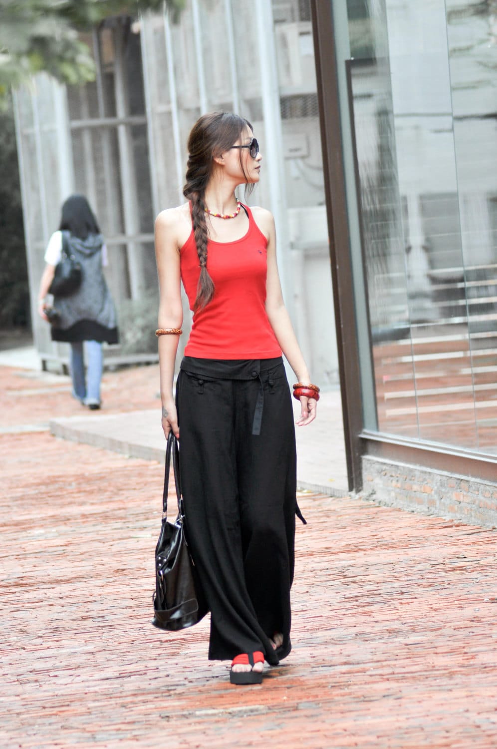 Black Linen Pants For Women - Pant Row