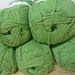 cotton yarn Kelly green 5 Skeins Each skein: 100 gr