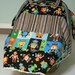 Baby Boy Car Seat "COVER ME" Canopy Blanket - Modern Boutique Infant Tent Cover w/ Rings & Snap - Warm and Cozy Minky Fleece Lining