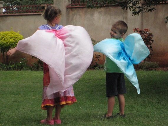 make ORDER CUSTOM  how wings Wings, Butterfly Wings Costume, to Fairy butterfly Silk silk