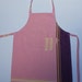 Kikoy Child Apron, Traditional Pink Kikoy, Small Kids Apron
