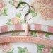 vintage 1970s hangers, set of 2, pastel satin, collectors pieces
