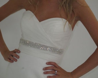 The Kate Middleton wedding dress belt, bridal sash