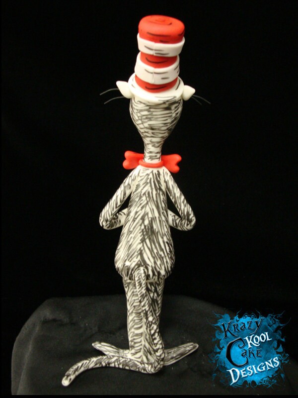 Cat In The Hat Cake Topper