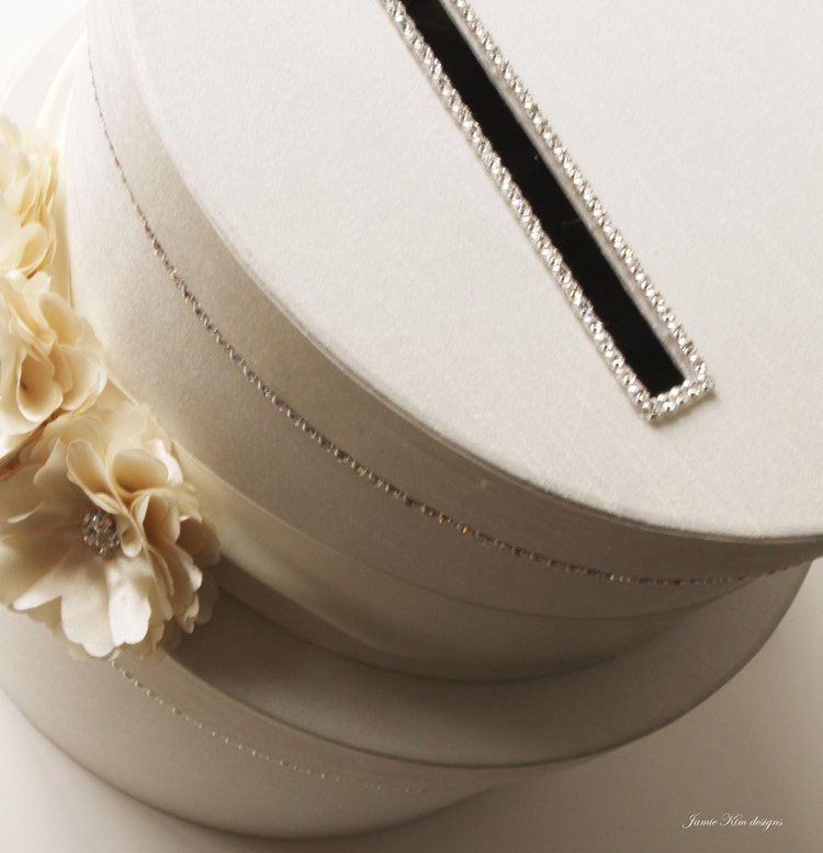 Wedding Card Box Money Holder Custom Made to by jamiekimdesigns