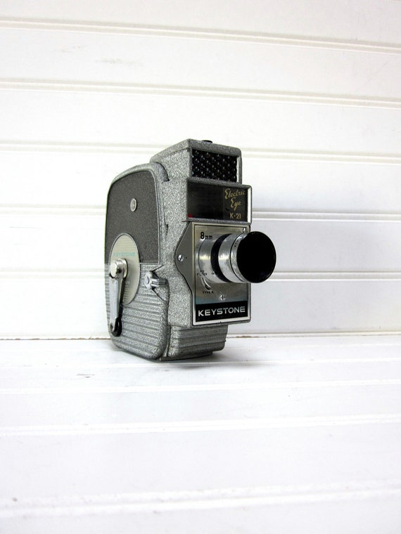 Vintage Camera Keystone K 21 Electric Eye 8mm Film Camera