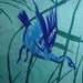 Vera Neumann Asian Bird Design Oblong Scarf