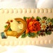 lovely victorian calling card of summer flowers