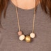 Rounded Neutral Necklace