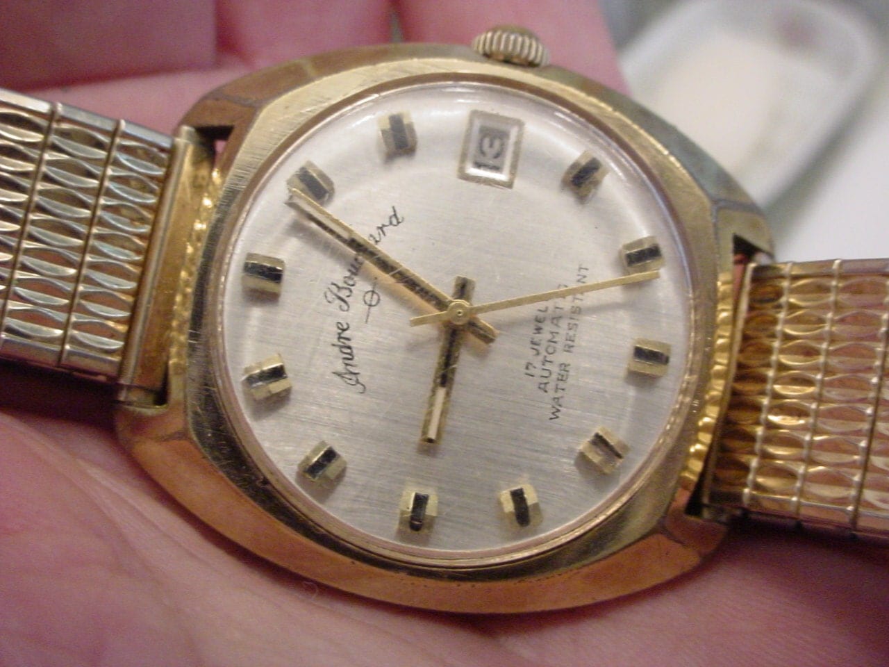 Items similar to Vintage Andre Bouchard Automatic Water Resistant ...
