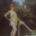Vintage Photo. . . Ginger Hottie by the Pool. . . 1960s Snapshot