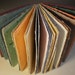 blank book multicolor handmade paper pages with leather cover