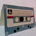 Handmade Cassette Tape Card - Cardstock