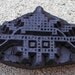 Carved Wood Print Block Textile or Pottery Stamp TS13