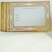 Vintage 60s Crane gold embossed Invitations