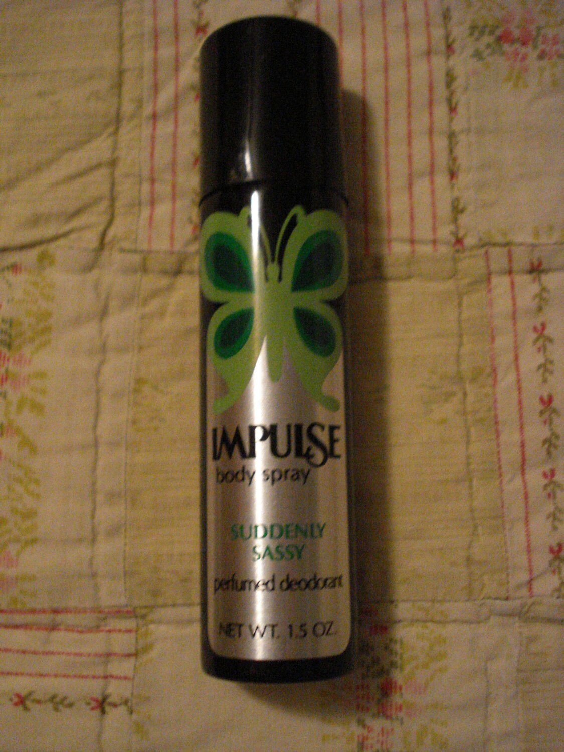 Vintage Impulse body spray Suddenly Sassy Lever Brothers West