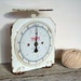 reserved for amber - vintage persinware white 714 kitchen scales