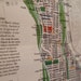 reserved - vintage wall map of manhattan