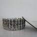 vintage mini tart tins with removable bases, set of 6